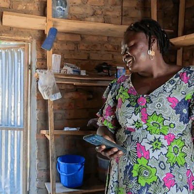 Josette Dambaye is dankzij Job Booster Tsjaad een succesvolle ondernemer in N'djamena.