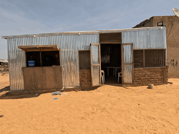 Josette opende een restaurant.